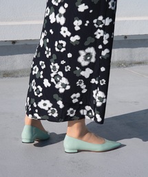 MAMIAN | iCoN COLORS / ポインテッドトゥ エナメル フラットパンプス(パンプス)