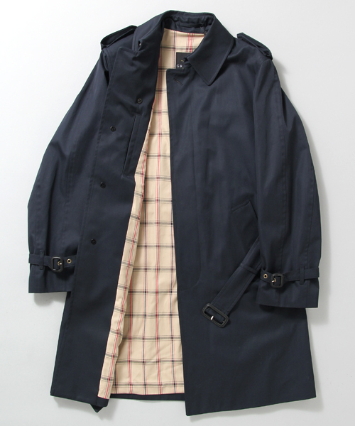 International Gallery BEAMS（インターナショナルギャラリービームス）の「□Grenfell / PIMLICO （トレンチコート・メンズ・ネイビー/ベージュ・40/36/38）」の13枚目の写真