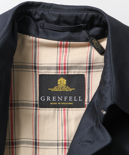 International Gallery BEAMS（インターナショナルギャラリービームス）の「□Grenfell / PIMLICO （トレンチコート・メンズ・ネイビー/ベージュ・40/36/38）」の15枚目の写真