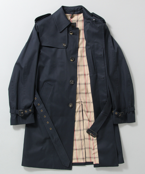 International Gallery BEAMS（インターナショナルギャラリービームス）の「□Grenfell / PIMLICO （トレンチコート・メンズ・ネイビー/ベージュ・40/36/38）」の11枚目の写真
