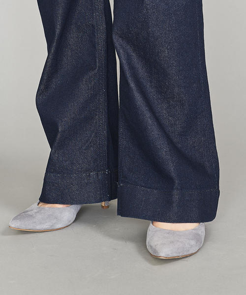 ラングラー Wrangler FLARE デニム オーバーオール サロペット ラングラー Wrangler FLARE デニム オーバーオール サロペット