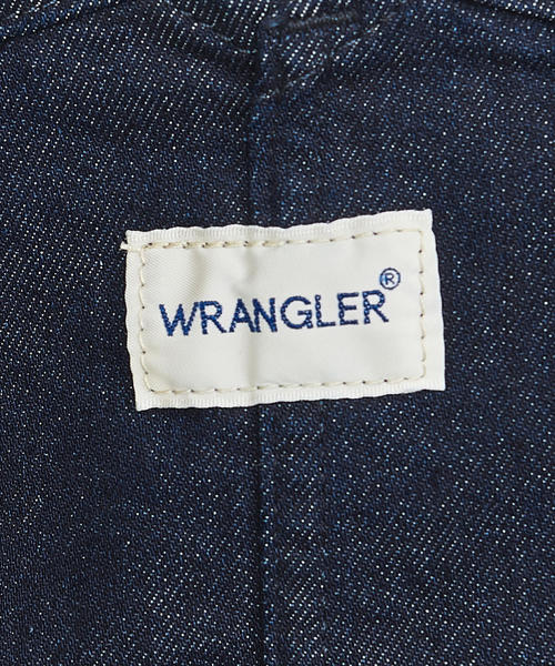 Wrangler(ラングラー)の「<Wrangler>フレアデニムオーバーオール(サロペット/オーバーオール・レディース・ネイビー・MEDIUM)」の4枚目の写真