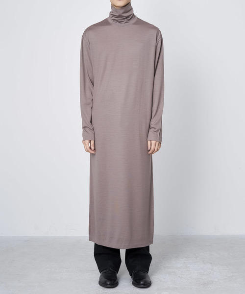 JUHA(ユハ)の「WASHABLE WOOL ONE PIECE(ワンピース)」|ベージュ