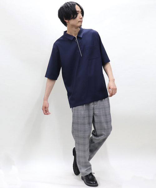 Confirm（コンファーム）の「Confirm / コンファーム ハーフジップシャツ（シャツ/ブラウス・メンズ・ネイビー/ブラック/ベージュ・M/L）」の6枚目の写真