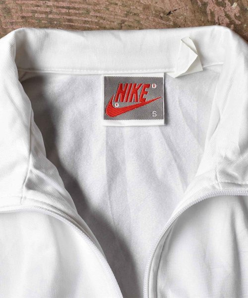 NIKE（ナイキ）の「【ヴィンテージ古着】90's NIKE/ナイキ ジャージ トラックジャケット（ジャージ・メンズ・ホワイト・SMALL）」の3枚目の写真