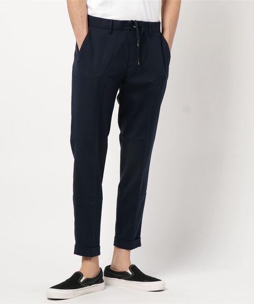 EDIFICE（エディフィス）の「TRチェック イージー テーパード パンツ（その他パンツ・メンズ・ブラウン/ネイビー/チャコールグレー・LARGE/MEDIUM/SMALL）」の17枚目の写真