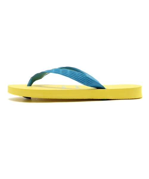 BEAMS BOY（ビームスボーイ）の「○genbei×BEAMS BOY / 2トーン ビーチサンダル（サンダル・レディース・ホワイト/ブラック/ピンク/イエロー/サックスブルー/ネイビー・23/24）」の7枚目の写真