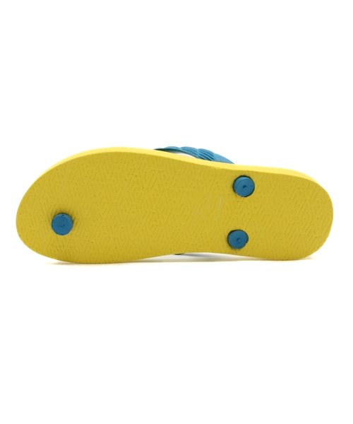 BEAMS BOY（ビームスボーイ）の「○genbei×BEAMS BOY / 2トーン ビーチサンダル（サンダル・レディース・ホワイト/ブラック/ピンク/イエロー/サックスブルー/ネイビー・23/24）」の8枚目の写真