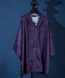 unrelaxing（アンリラクシング）の「ビッグシルエット総柄開襟アロハシャツ（シャツ/ブラウス）」