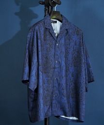 unrelaxing（アンリラクシング）の「ビッグシルエット総柄開襟アロハシャツ（シャツ/ブラウス）」