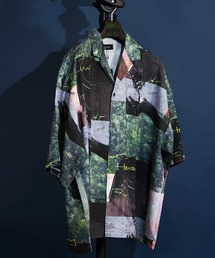 unrelaxing（アンリラクシング）の「ビッグシルエット総柄開襟アロハシャツ（シャツ/ブラウス）」