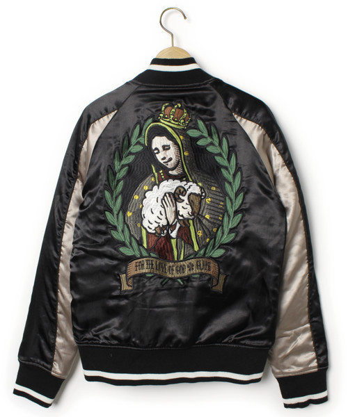 生じる に対処する 宅配便 Glamb スカジャン K Park Jp