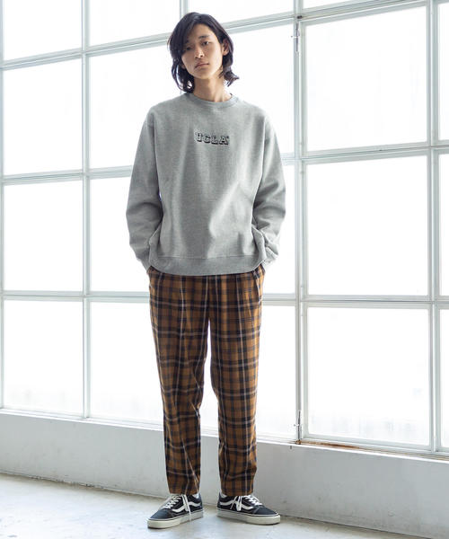 coen（コーエン）の「【女性にもオススメ】UCLA×SUNNY SPORTS×coen　別注UCLAカレッジプリントスウェット(トレーナー)（スウェット・メンズ・マスタード/グレー・LARGE/MEDIUM/X-LARGE/SMALL）」の10枚目の写真