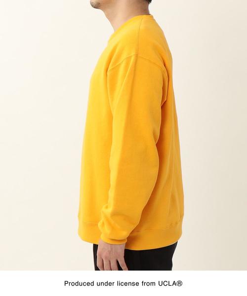 coen（コーエン）の「【女性にもオススメ】UCLA×SUNNY SPORTS×coen　別注UCLAカレッジプリントスウェット(トレーナー)（スウェット・メンズ・マスタード/グレー・LARGE/MEDIUM/X-LARGE/SMALL）」の19枚目の写真
