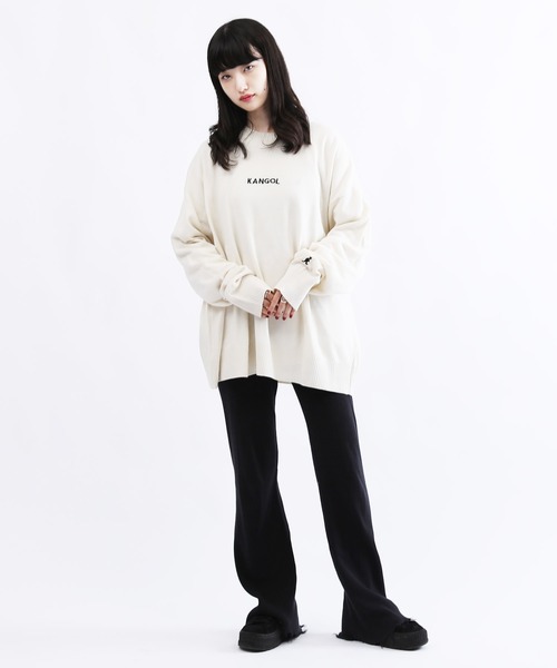 KANGOL(カンゴール)の「KANGOL ( カンゴール ) 刺繍 ニット(ニット/セーター・メンズ・ホワイト/ブラック/ベージュ/ネイビー・MEDIUM/LARGE/X-LARGE)」の16枚目の写真