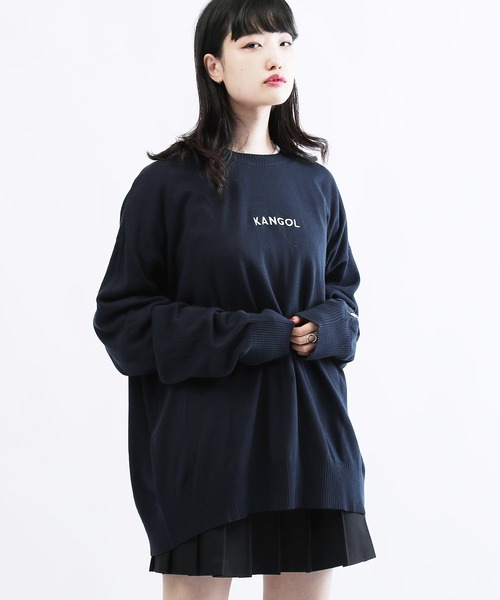 KANGOL(カンゴール)の「KANGOL ( カンゴール ) 刺繍 ニット(ニット/セーター・メンズ・ホワイト/ブラック/ベージュ/ネイビー・MEDIUM/LARGE/X-LARGE)」の11枚目の写真
