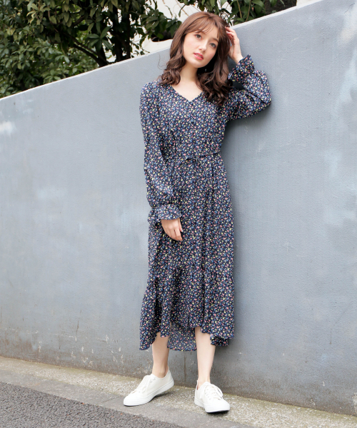 セール ブランド古着 長袖ワンピース ワンピース Heather ヘザー のファッション通販 Zozoused