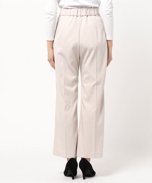 notch.（ノッチ）の「センタープレスパンツ（スラックス・レディース・ライトグレー/オフホワイト/ブルー/ブラック/ピンク/ライトベージュ・L/M/TL/TM）」の7枚目の写真