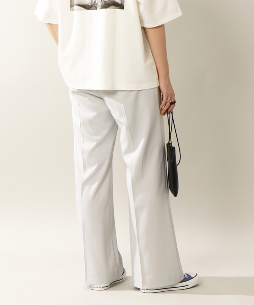 notch.（ノッチ）の「センタープレスパンツ（スラックス・レディース・ライトグレー/オフホワイト/ブルー/ブラック/ピンク/ライトベージュ・L/M/TL/TM）」の19枚目の写真