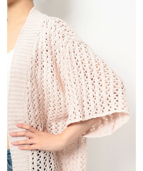 GYDA（ジェイダ）の「テープヤーンニットフリンジガウン（カーディガン/ボレロ・レディース・アイボリー/ベージュ/その他1・FREE）」の19枚目の写真