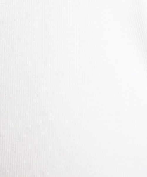 INDIVI(インディヴィ)の「<L>【マシンウォッシュ/UVカット/接触冷感】Uネックテレコタンクトップ(タンクトップ・レディース・キャメル/ホワイト系/ネイビー系5・15 /13/19)」の12枚目の写真