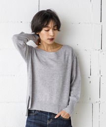 Emma Taylor | 【ZOZO限定】サイドスリットカシミヤニットプルオーバー(ニット/セーター)