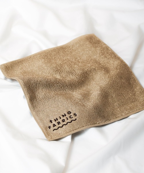 THING FABRICS（シングファブリックス）の「【THING FABRICS】TIP TOP 365 hand TOWEL（ハンカチ/ハンドタオル・レディース・ネイビー/ブラック/ホワイト/オリーブ/ベージュ系その他/ブラウン/グレー/イエロー/レッド・FREE）」の6枚目の写真