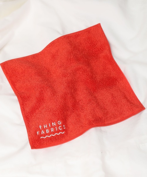 THING FABRICS（シングファブリックス）の「【THING FABRICS】TIP TOP 365 hand TOWEL（ハンカチ/ハンドタオル・レディース・ネイビー/ブラック/ホワイト/オリーブ/ベージュ系その他/ブラウン/グレー/イエロー/レッド・FREE）」の9枚目の写真