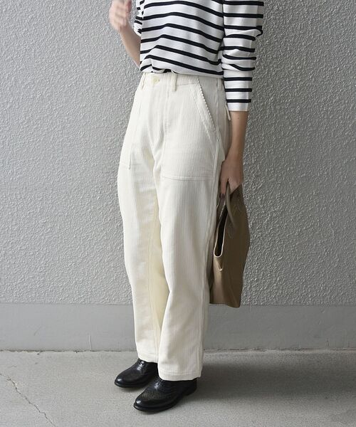 セール】SHIPS any: STANDARD コーデュロイ ベイカー パンツ<WOMEN