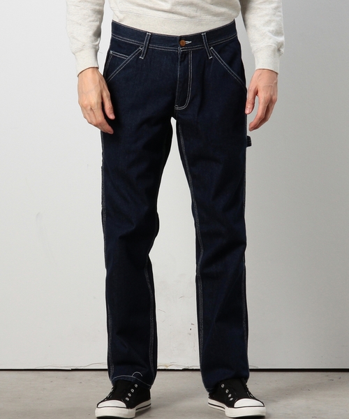 coen（コーエン）の「SMITH別注ペインターデニム（デニムパンツ・メンズ・ネイビー・30INC/32inc/28inc/34inc）」の4枚目の写真