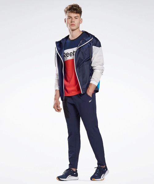 Reebok(リーボック)の「トレーニング エッセンシャルズ リニア ロゴ Tシャツ / Training Essentials Linear Logo Tee(Tシャツ/カットソー・メンズ・ターコイズブルー/ホワイト/ブラック/レッド/ネイビー・XX-LARGE/X-LARGE/MEDIUM/LARGE/SMALL/XXXX-LARGE/XXX-LARGE/X-SMALL)」の12枚目の写真
