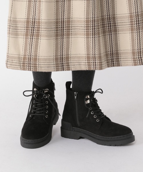 その他ブランド / トレッキングブーツ/--/BRW studio CLIP（スタディオクリップ）の「フェイクスウェード