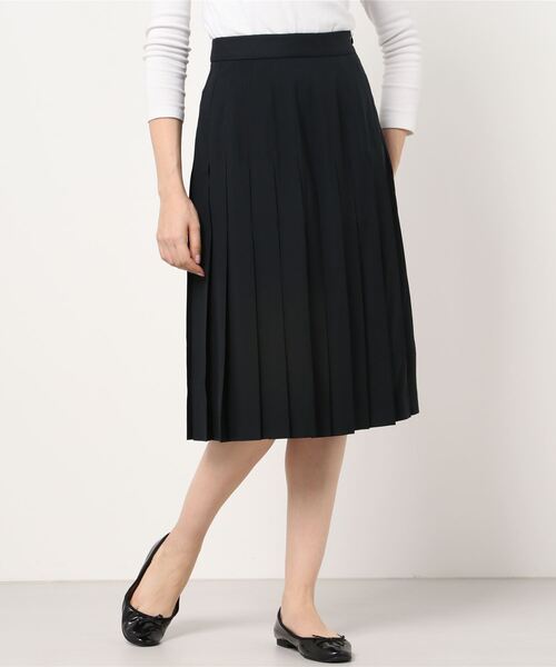 マーガレットハウエル FINE WOOL POPLIN スカート MARGARET HOWELL（マーガレットハウエル）の「FINE WOOL POPLIN
