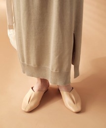【WEB限定】フロントタックミュールローファー