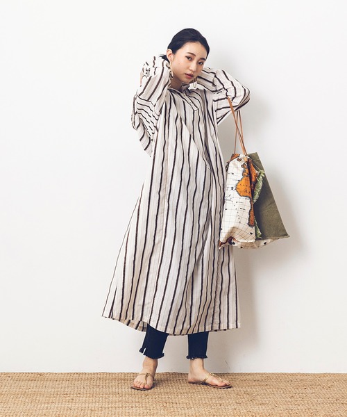 vintage モロッコ　ジュラバ　ロングワンピース vintage モロッコ ジュラバ ロングワンピース