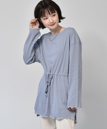RETRO GIRL | 配色メロウテレコドロストTEE(Tシャツ/カットソー)
