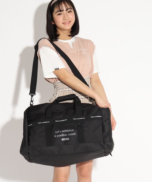 バッグ2wayボストンバッグ ボストンバッグ Pink Latte ピンクラテ のファッション