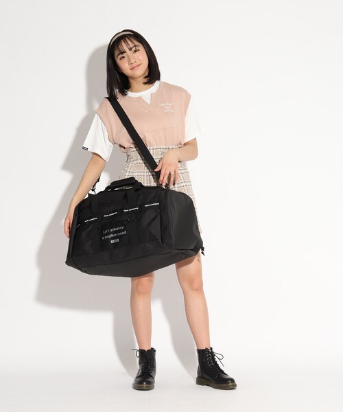 バッグ2wayボストンバッグ ボストンバッグ Pink Latte ピンクラテ のファッション