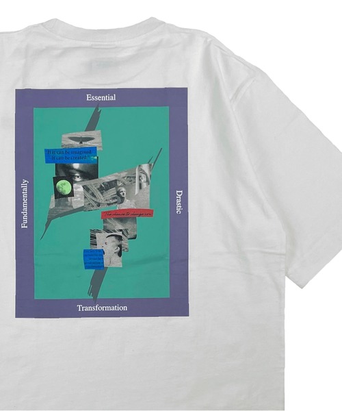 FRANKLIN & MARSHALL(フランクリンマーシャル)の「【SIXSENCERECORD×FRANKLIN & MARSHALL】プリントS/S TEE(Tシャツ/カットソー・メンズ・ホワイト/ブラック・MEDIUM/LARGE/X-LARGE)」の2枚目の写真