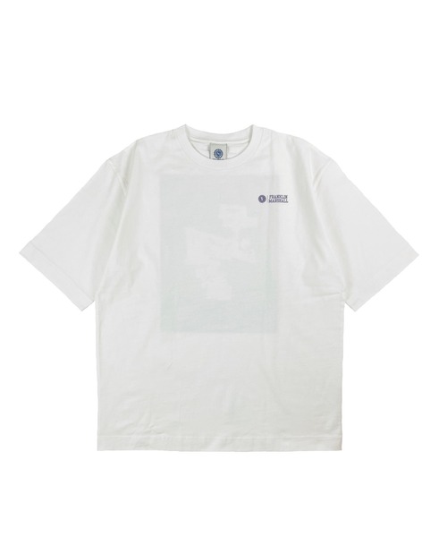 FRANKLIN & MARSHALL(フランクリンマーシャル)の「【SIXSENCERECORD×FRANKLIN & MARSHALL】プリントS/S TEE(Tシャツ/カットソー・メンズ・ホワイト/ブラック・MEDIUM/LARGE/X-LARGE)」の3枚目の写真