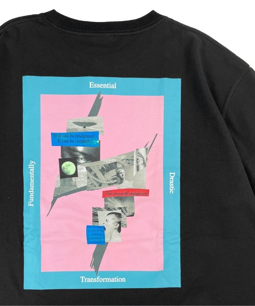 FRANKLIN & MARSHALL(フランクリンマーシャル)の「【SIXSENCERECORD×FRANKLIN & MARSHALL】プリントS/S TEE(Tシャツ/カットソー・メンズ・ホワイト/ブラック・MEDIUM/LARGE/X-LARGE)」の5枚目の写真