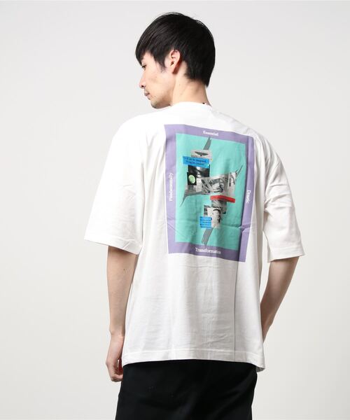 FRANKLIN & MARSHALL(フランクリンマーシャル)の「【SIXSENCERECORD×FRANKLIN & MARSHALL】プリントS/S TEE(Tシャツ/カットソー・メンズ・ホワイト/ブラック・MEDIUM/LARGE/X-LARGE)」の12枚目の写真
