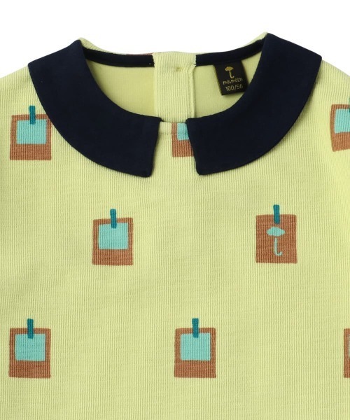 moimoln（モイモルン）の「【セットアップ】ライムカラースウェット上下セット（Tシャツ/カットソー・キッズ・ライム・80ｃｍ/90cm/110cm/100cm/120cm）」の12枚目の写真