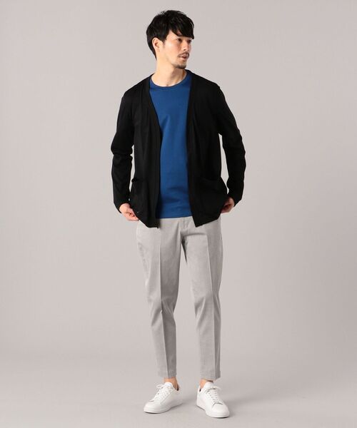 SHIPS(シップス)の「【No tie, but smartness.】SHIPS: 《ストレッチ》コードレーン イージーパンツ(チノパンツ・メンズ・ネイビー/グレー/ナチュラル・SMALL/MEDIUM/LARGE/X-LARGE)」の7枚目の写真