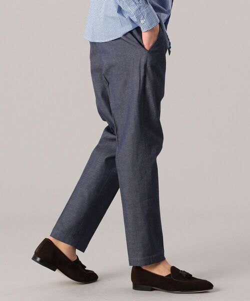 SHIPS(シップス)の「【No tie, but smartness.】SHIPS: 《ストレッチ》コードレーン イージーパンツ(チノパンツ・メンズ・ネイビー/グレー/ナチュラル・SMALL/MEDIUM/LARGE/X-LARGE)」の9枚目の写真