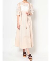 2WAYサスペンダーツイルスカート