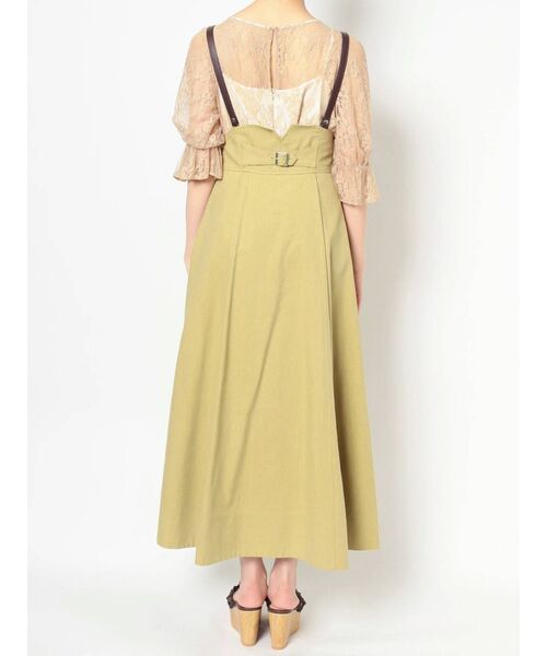 MERCURYDUO(マーキュリーデュオ)の「2WAYサスペンダーツイルスカート(スカート・レディース・ブラウン/ライム/アイボリー・SMALL/MEDIUM)」の20枚目の写真
