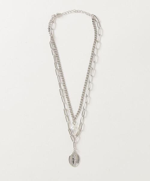 WEGO(ウィゴー)の「WEGO/レイヤーモチーフネックレス(ネックレス・レディース・シルバー/その他2/その他1/その他3/その他4/その他5・FREE)」の10枚目の写真