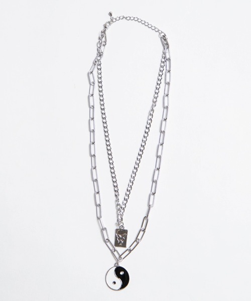 WEGO(ウィゴー)の「WEGO/レイヤーモチーフネックレス(ネックレス・レディース・シルバー/その他2/その他1/その他3/その他4/その他5・FREE)」の17枚目の写真