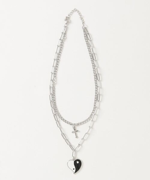 WEGO(ウィゴー)の「WEGO/レイヤーモチーフネックレス(ネックレス・レディース・シルバー/その他2/その他1/その他3/その他4/その他5・FREE)」の19枚目の写真